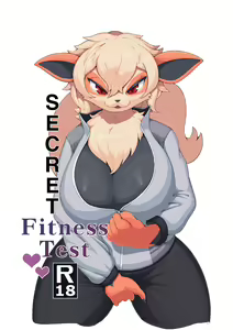 secret fitness test — hentai manga cover on Fhentai