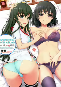 Aru Hi no Hotetta Onnanoko-tachi. | A Certain Day With A Bunch of Horny Girls. — hentai manga cover on Fhentai
