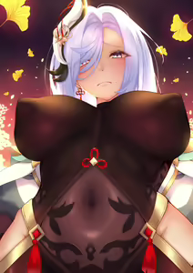 Page 4 of Shenhe (decensored) - preview thumbnail