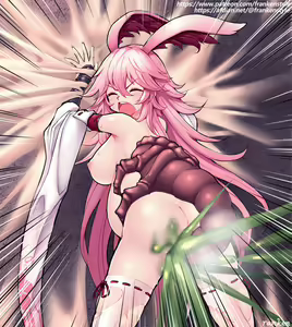 Page 17 of Yae Sakura vs Facehugger - preview thumbnail