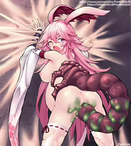Page 36 of Yae Sakura vs Facehugger - preview thumbnail