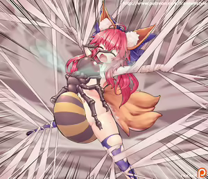 Page 5 of Tamamo VS Bee - preview thumbnail