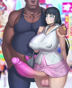Page 3 of Futanari with You - preview thumbnail