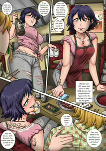 オリジナル落書き：焼肉屋の静香さん — hentai manga cover on Fhentai