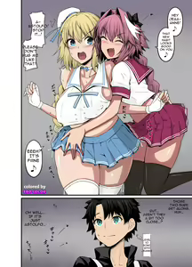 Astolfo, Jeanne to Nakayoku suru — hentai manga cover on Fhentai