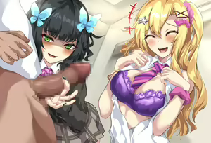 Page 203 of Gal to Bitch no Shimaidon!! JK to no 3P Harem Seiseikatsu!! - preview thumbnail