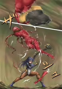 Page 6 of ピチスー娘触手姦 - preview thumbnail