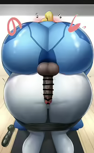Page 12 of Futanari Samus X Wii Fit Trainer - preview thumbnail