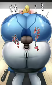 Page 13 of Futanari Samus X Wii Fit Trainer - preview thumbnail