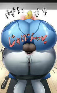 Page 15 of Futanari Samus X Wii Fit Trainer - preview thumbnail