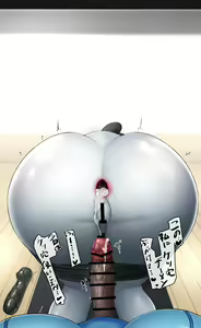 Page 27 of Futanari Samus X Wii Fit Trainer - preview thumbnail