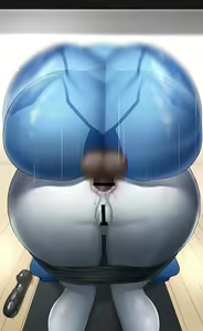 Page 57 of Futanari Samus X Wii Fit Trainer - preview thumbnail