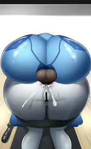 Page 58 of Futanari Samus X Wii Fit Trainer - preview thumbnail