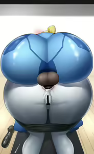 Page 59 of Futanari Samus X Wii Fit Trainer - preview thumbnail