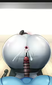 Page 63 of Futanari Samus X Wii Fit Trainer - preview thumbnail
