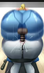 Page 66 of Futanari Samus X Wii Fit Trainer - preview thumbnail