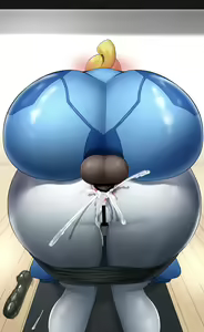 Page 67 of Futanari Samus X Wii Fit Trainer - preview thumbnail