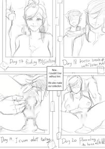 Page 11 of Avatar doujin sketch - preview thumbnail