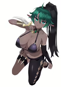 Page 326 of Futanari Dark Elf Ansatsusha to Maid-san no Futa Les Touhikou - preview thumbnail