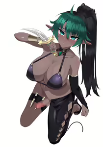 Page 327 of Futanari Dark Elf Ansatsusha to Maid-san no Futa Les Touhikou - preview thumbnail