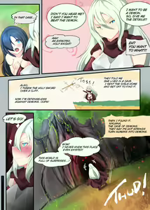 Page 39 of Masochist Girl Reincarnated as a Cool Knightess Fulfills her Dreams of being Lewdly Corrupted - preview thumbnail