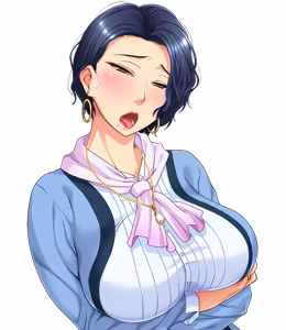 Page 107 of Tsuma no Haha -Gouman Onna Shachou to Doukyo no Hibiv- Motomiya Kinue character CG - preview thumbnail