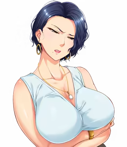 Page 115 of Tsuma no Haha -Gouman Onna Shachou to Doukyo no Hibiv- Motomiya Kinue character CG - preview thumbnail