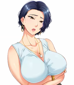 Page 116 of Tsuma no Haha -Gouman Onna Shachou to Doukyo no Hibiv- Motomiya Kinue character CG - preview thumbnail