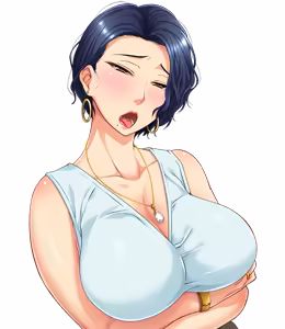 Page 119 of Tsuma no Haha -Gouman Onna Shachou to Doukyo no Hibiv- Motomiya Kinue character CG - preview thumbnail