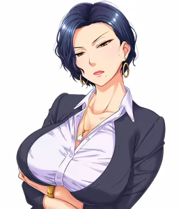 Page 120 of Tsuma no Haha -Gouman Onna Shachou to Doukyo no Hibiv- Motomiya Kinue character CG - preview thumbnail