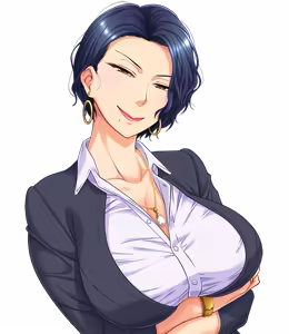 Page 122 of Tsuma no Haha -Gouman Onna Shachou to Doukyo no Hibiv- Motomiya Kinue character CG - preview thumbnail