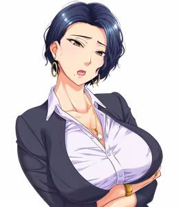 Page 128 of Tsuma no Haha -Gouman Onna Shachou to Doukyo no Hibiv- Motomiya Kinue character CG - preview thumbnail