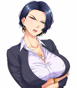 Page 129 of Tsuma no Haha -Gouman Onna Shachou to Doukyo no Hibiv- Motomiya Kinue character CG - preview thumbnail