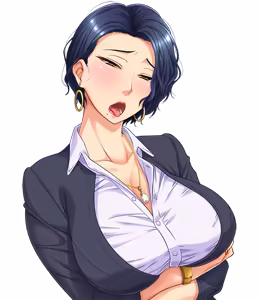 Page 131 of Tsuma no Haha -Gouman Onna Shachou to Doukyo no Hibiv- Motomiya Kinue character CG - preview thumbnail