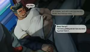Page 4 of Offstreet, Drunk guy in a back alley - preview thumbnail