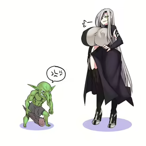 Alchemist VS Goblins - hentai manga cover image