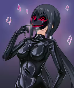Page 9 of Shizuku's mask-suit onanism - preview thumbnail