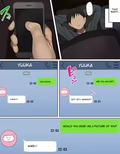 Page 12 of YUUKA'S VERSION of Because my childhood friend is not interested in sex, I fucked his friend instead (decensored) - preview thumbnail
