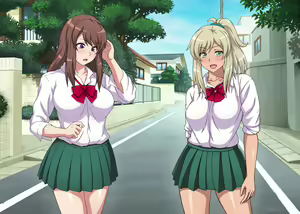Page 398 of Kuro-Gal to Shiro-Gal ga Nama Haishin de Zenra Toukou Yacchau Yo! ~ Zenpen ~ - preview thumbnail