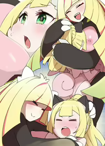 Page 15 of Slave Ball Sennou ~Lusamine & Lillie Hen~ - preview thumbnail