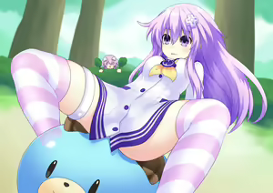 Page 18 of Nepgear Straddling the Dogoo - preview thumbnail