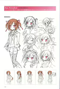 Page 164 of Hatsuyuki Sakura Visual Fanbook - preview thumbnail