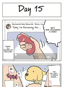 Page 16 of 100-nichigo ni Aiken to Sex suru Jimi Kyonyuu Megane-chan - preview thumbnail