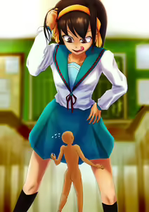 Haruhi Vore — hentai manga cover on Fhentai