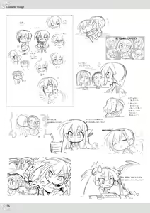 Page 158 of NobleWorks Official Visual Fanbook - preview thumbnail
