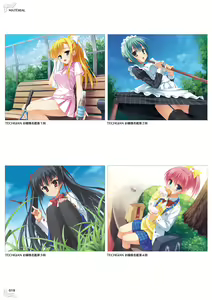 Page 20 of NobleWorks Official Visual Fanbook - preview thumbnail