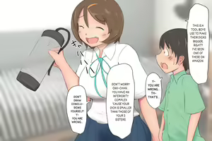 Page 3 of Onii-chan to Penis Zoudai Pump o Tsukaou l Let's use a Penis Enlargement Pump with Onii-chan - preview thumbnail