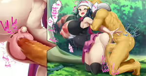 Page 14 of Hikari no Shikyuu wa Master Ball!! Jutai Hokakuritsu 100% Haramasarete mo Daijoubu! | Dawn's Womb Is A Master Ball!! Even As She Gets Impregnated With 100% Impregnation Capture Rate, She's Fine! - preview thumbnail