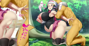 Page 35 of Hikari no Shikyuu wa Master Ball!! Jutai Hokakuritsu 100% Haramasarete mo Daijoubu! | Dawn's Womb Is A Master Ball!! Even As She Gets Impregnated With 100% Impregnation Capture Rate, She's Fine! - preview thumbnail
