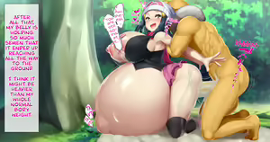 Page 76 of Hikari no Shikyuu wa Master Ball!! Jutai Hokakuritsu 100% Haramasarete mo Daijoubu! | Dawn's Womb Is A Master Ball!! Even As She Gets Impregnated With 100% Impregnation Capture Rate, She's Fine! - preview thumbnail